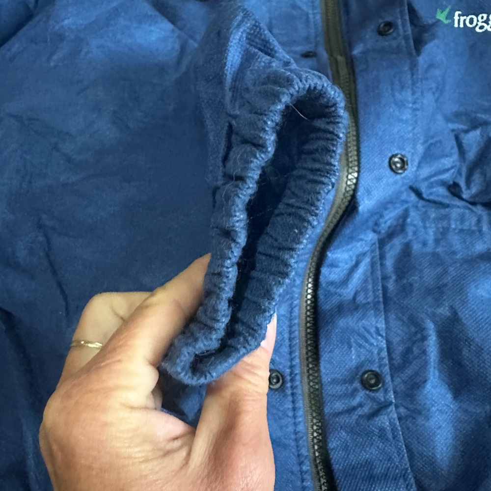 Frogg Toggs Blue Rain Jacket - Picture 7 of 10